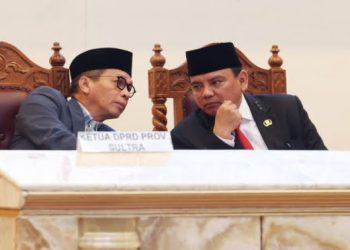 Peringati Hari Kesaktian Pancasila 2023, Ketua DPRD Sultra Bacakan Ikrar dalam Upacara