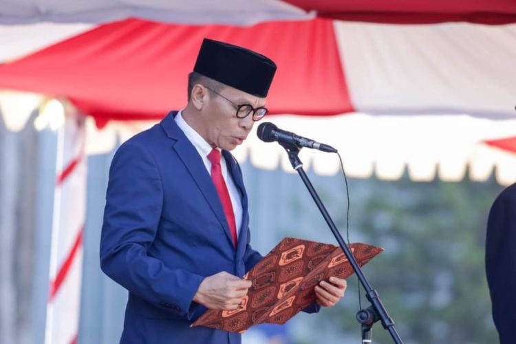 Peringati Hari Kesaktian Pancasila 2023, Ketua DPRD Sultra Bacakan Ikrar dalam Upacara