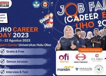 Kembali Digelar PK2M UHO, Antusias Ribuan Peserta Hadiri Job Fair Carrer Expo UHO 2023