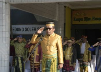 UHO Peringati Hari Sumpah Pemuda, Rektor UHO Bacakan Amanat Menpora RI