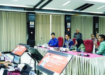 Pj Bupati Buteng Sampaikan Evaluasi Triwulan III di Kemendagri