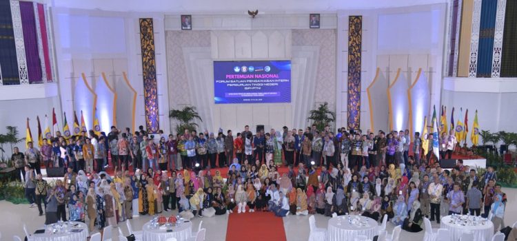 Universitas Halu Oleo Kendari Berhasil Gelar Kegiatan Forum SPI PTN Se-Indonesia