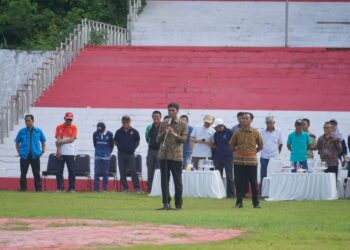 Pj Bupati Kolut Tegaskan Netralitas Menyambut Pilkada Saat Apel Bersama
