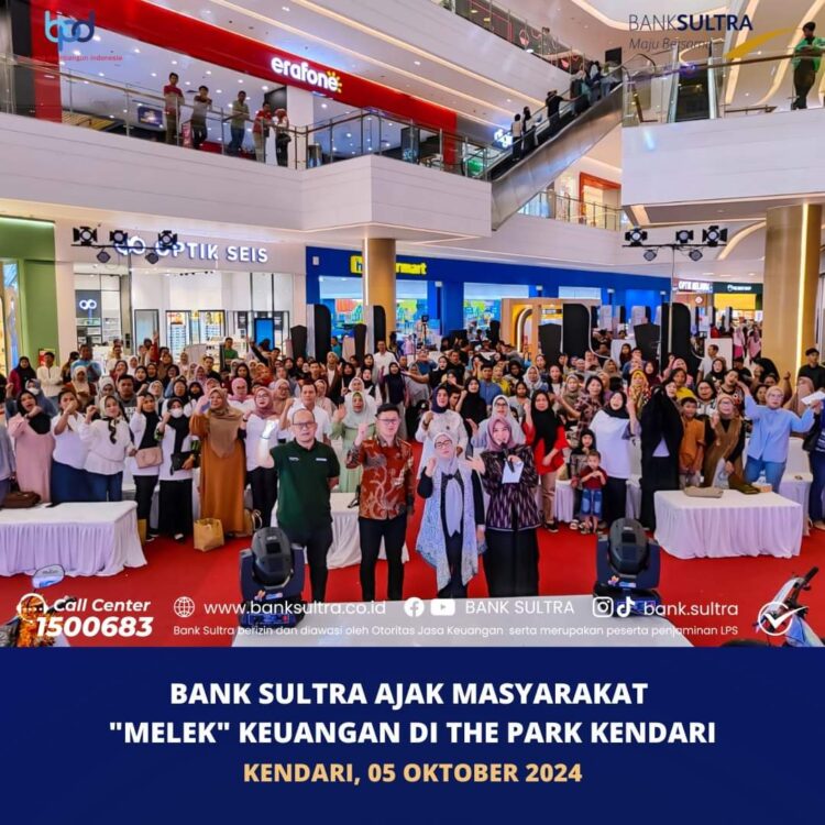 Meriahkan Bulan Inklusi Keuangan, Bank Sultra Gelar Kegiatan Edukasi kepada Masyarakat Sultra