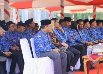 Pimpinan Bank Sultra Turut Hadir Dalam Peringatan Hari KORPRI 2024