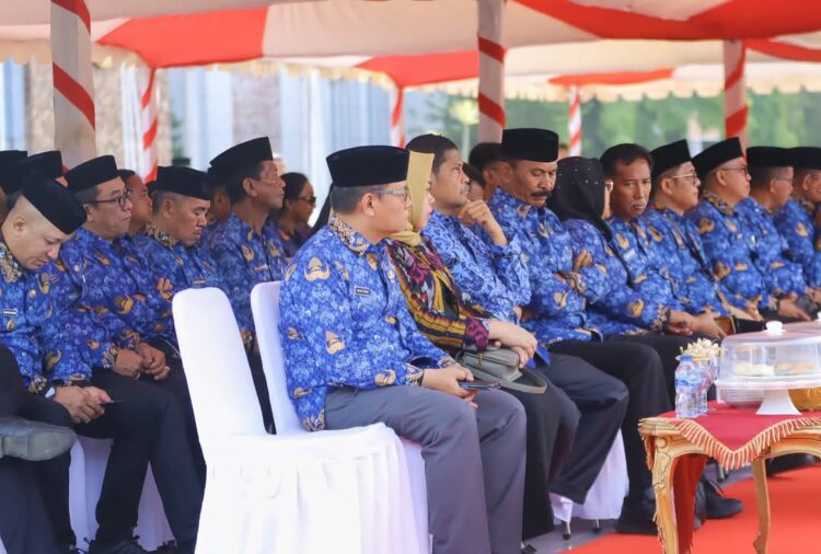Pimpinan Bank Sultra Turut Hadir Dalam Peringatan Hari KORPRI 2024