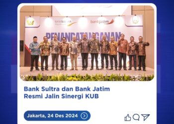 Bank Sultra dan Bank Jatim Tandatangani SHA, Sekda Sultra: Momentum Bersejarah yang Dimulai Bagi Bank Sultra
