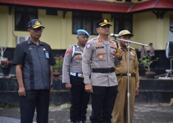 Sekda Buton Hadiri Apel Gelar Pasukan Operasi Ketupat Anoa Jelang Idul Fitri 2025