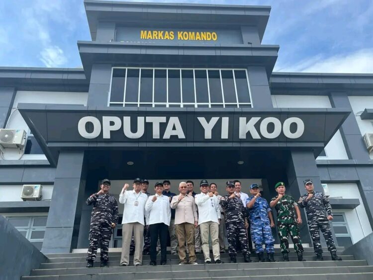 Sekda Sultra Lakukan Kick Off Ekspedisi Rupiah Berdaulat 2025 Bekerja Sama dengan BI & TNI AL