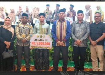 Perwakilan Buton Tengah Berhasil Raih Juara 3 STQH Ke-XXVIII Tingkat Provinsi Sultra