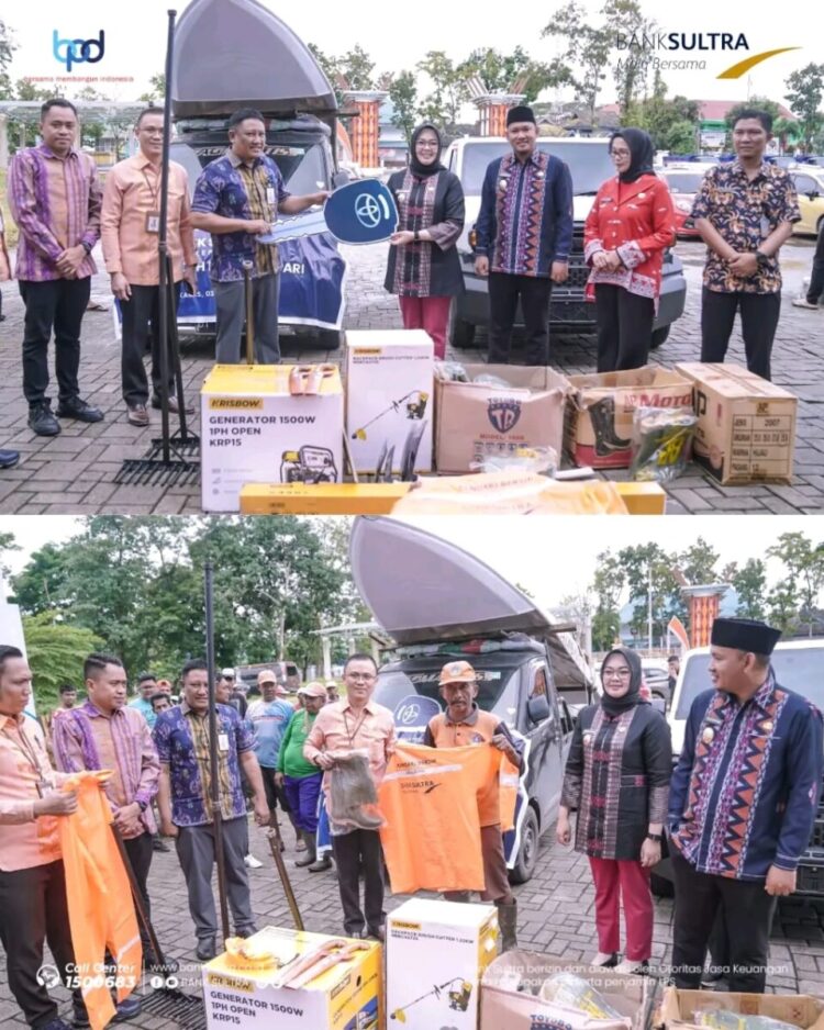 Bank Sultra Konsisten Dukung Pembangunan Daerah, Serahkan Bantuan CSR kepada Pemkot Kendari untuk Kabupaten/Kota di Sulawesi Tenggara