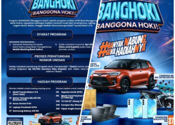 Bank Sultra Luncurkan Program BANGHOKI: Undian Hoki untuk Banggona Setia