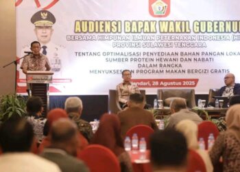 Wakil Gubernur Sultra Gelar Audiensi Bersama HILPI Bahas Optimalisasi Pangan Lokal untuk Program Makanan Bergizi Gratis