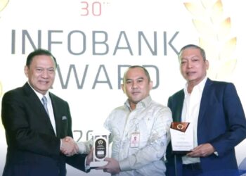Bank Sultra Raih 3 Penghargaan Bergengsi di 30th Infobank Banking Appreciation 2025