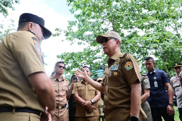 Gubernur Sultra Tinjau Kesiapan Lahan Sekolah Unggul Garuda