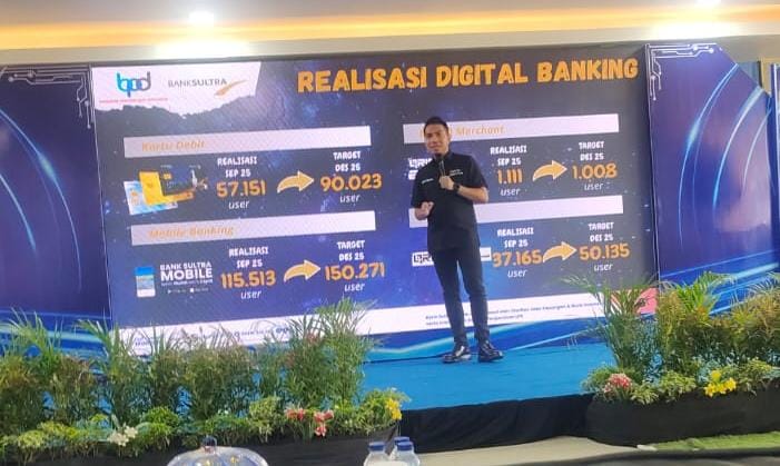 Bank Sultra Kucurkan KUR Rp300 Miliar dan Genjot Layanan Digital
