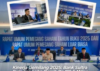 Kinerja Gemilang 2025: Bank Sultra Bukukan Laba Bersih Rp419,6 Miliar dan Perkuat Fondasi Digitalisasi