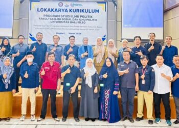 Prodi Ilmu Politik FISIP UHO Gelar Lokakarya Kurikulum Berbasis OBE