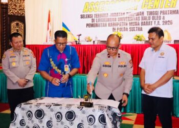 Polda Sultra Gandeng UHO, Perkuat Assessment Center untuk SDM Polri Profesional