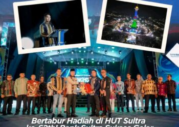 Bertabur Hadiah di HUT Sultra ke-62th! Bank Sultra Sukses Gelar Puncak Undian BANGHOKI