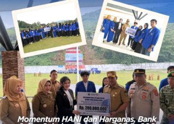 Momentum HANI dan Harganas, Bank Sultra Salurkan Beasiswa CSR Rp200 Juta untuk Mahasiswa UMKOTA