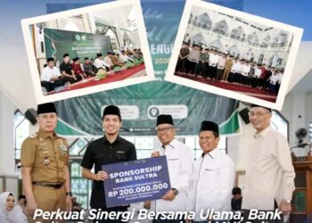 Perkuat Sinergi Bersama Ulama, Bank Sultra Dukung Operasional MUI Sultra Lewat Bantuan Senilai Rp200 Juta