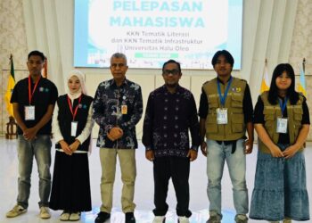 UHO Berangkatkan 805 Mahasiswa KKN Tematik ke Lima Kabupaten