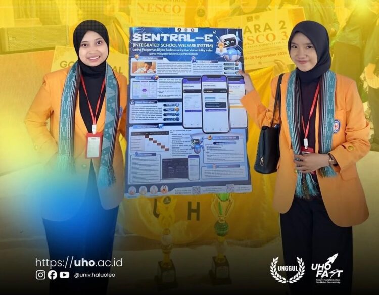 Mahasiswa Sosiologi UHO Raih Juara 2 Nasional, Bawa Inovasi Mitigasi Hidden Cost Pendidikan