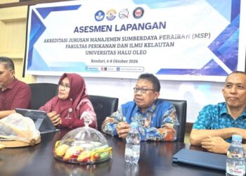Prodi Manajemen Sumber Daya Perairan FPIK UHO Jalani Asesmen Akreditasi