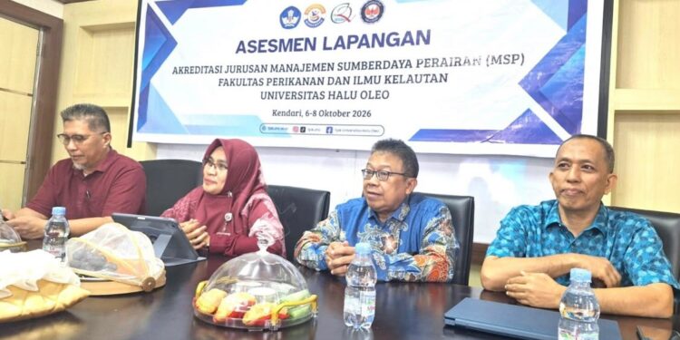 Prodi Manajemen Sumber Daya Perairan FPIK UHO Jalani Asesmen Akreditasi
