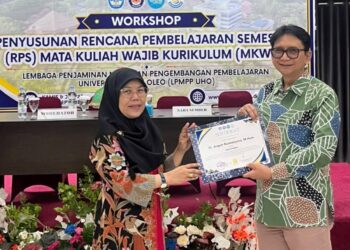 66 Dosen UHO Ikuti Pelatihan Penyusunan dan Standarisasi Rencana Pembelajaran Semester